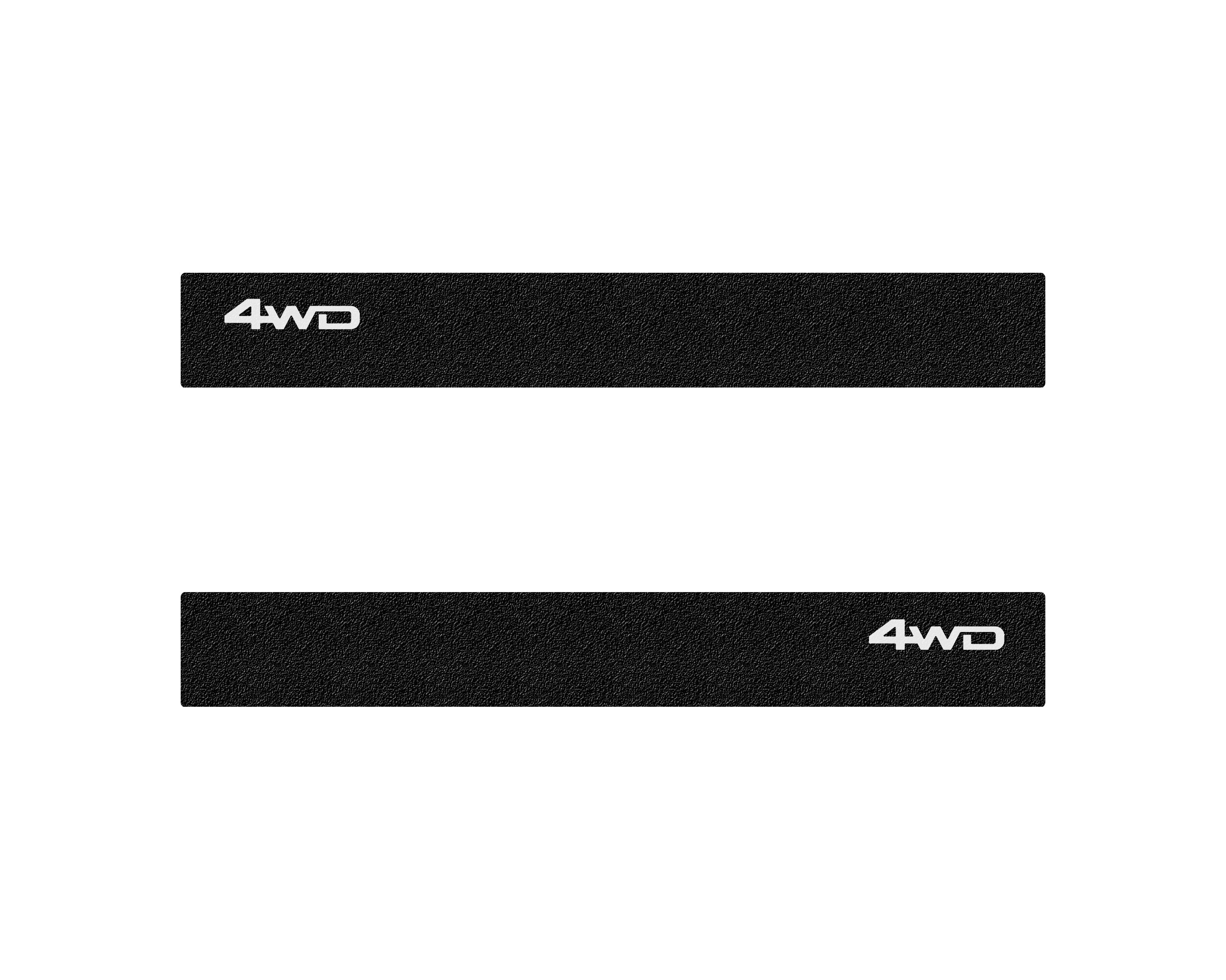 Door Sill Protection Overlays Fits 1995-2002 Toyota 4Runner