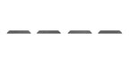 Lower Front Bumper Line Inserts Fits 2025-2026 Toyota 4Runner