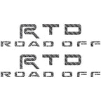 C Pillar Letter Overlays Fits 2025-2026 Toyota 4runner