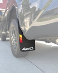Mud Flaps Fits 2025-2026 Toyota 4Runner