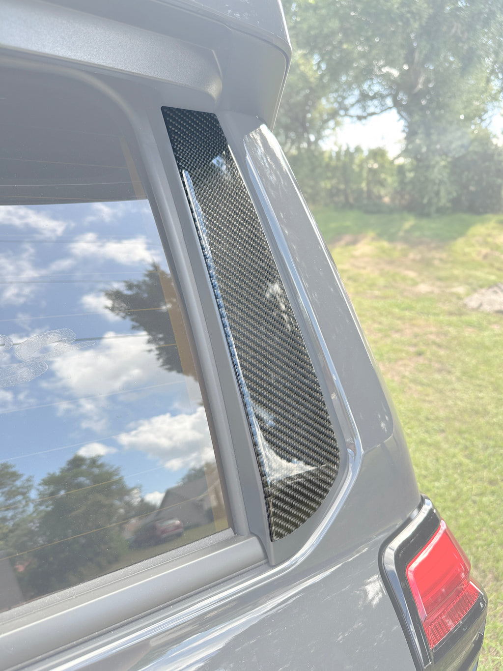 Liftgate Side Pillar Overlays Fits 2025-2026 Toyota 4Runner