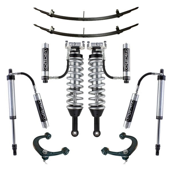 Radflo Stage 4 2nd Gen Tacoma Lift Kit - SPC UCAs (2005-15)