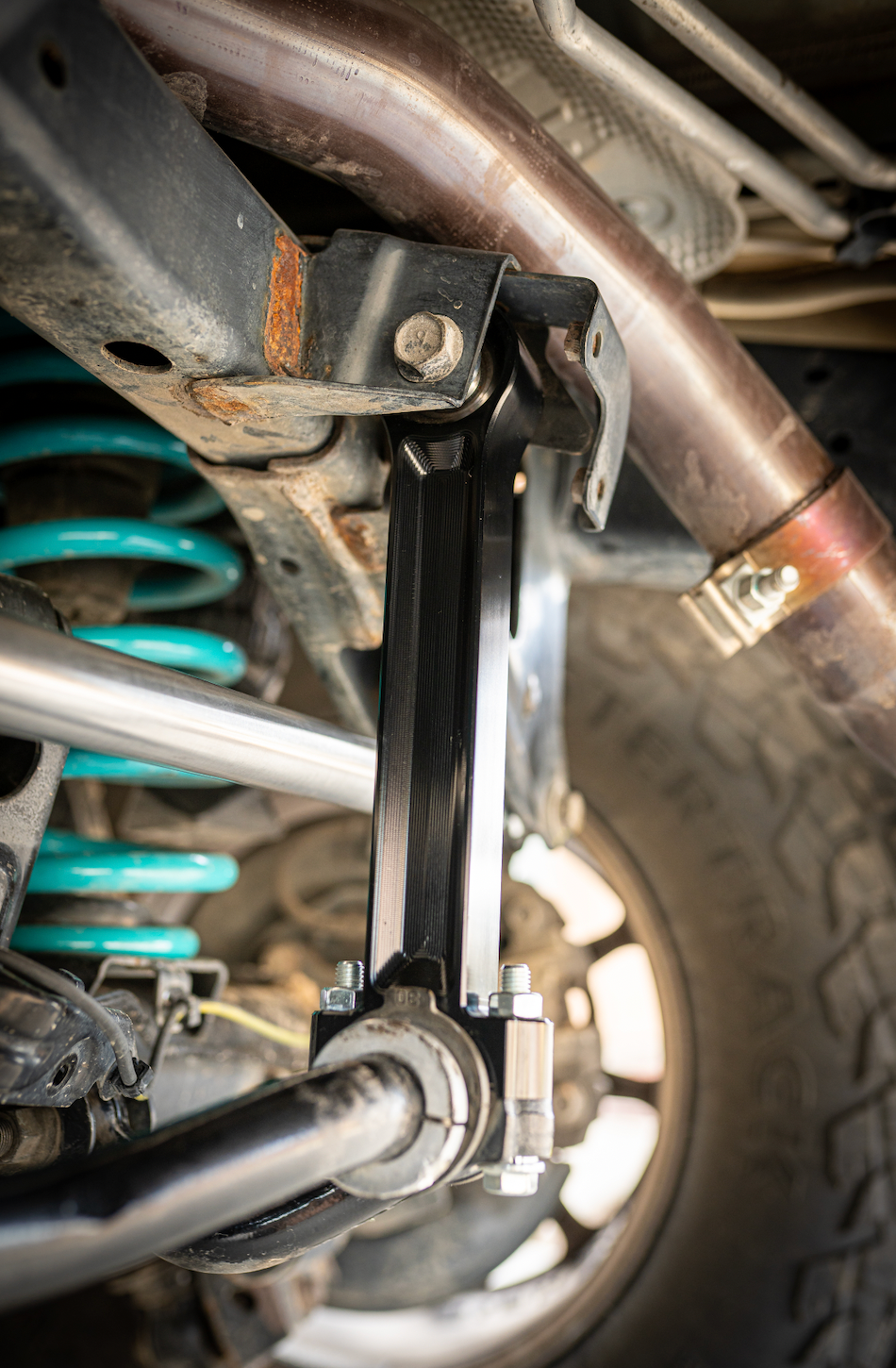 Dr KDSS Rear KDSS Sway Bar Drop Kit with 7075 Billet Fixed Link | 2010-2024 4Runner & GX460