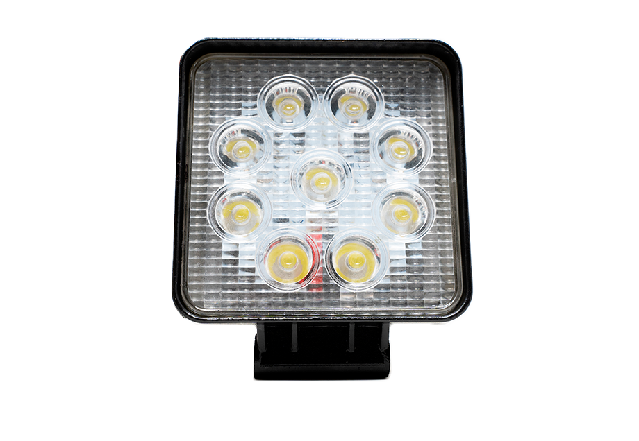 Cali Raised 27W Square Work Light