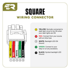 Toyota OEM Square Style "ZOMBIE LIGHTS" Switch
