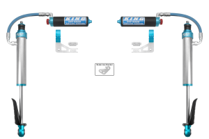 2024+ Land Cruiser 250 & GX550, 2025+ 4Runner King 2.5 Rear Shocks [25001-416]