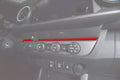 Strip Above Climate Control Accent Overlay Fits 2016-2023 Toyota Tacoma