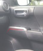 Door Switch Side Panel Line Inserts Fits 2016-2023 Toyota Tacoma