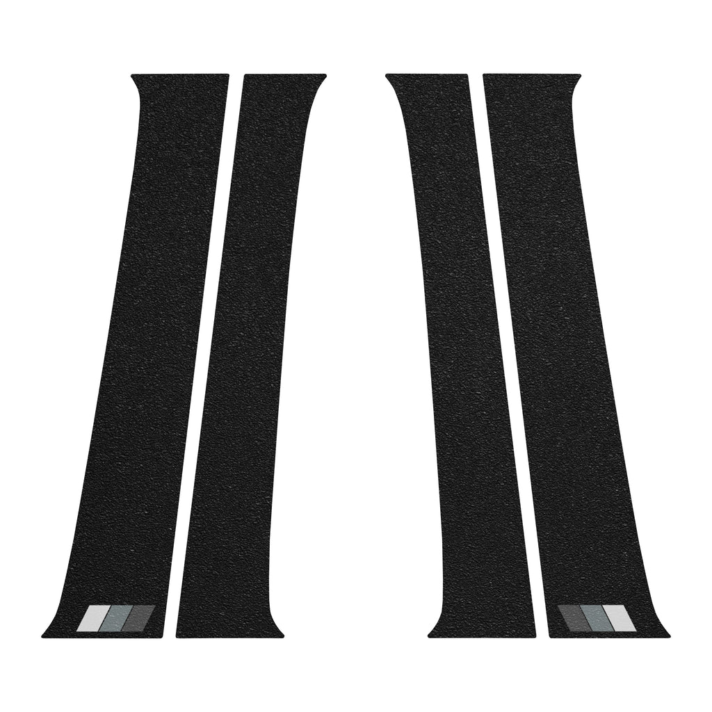 Textured Door Pillar Protection Overlays Fits 2005-2015 Toyota Tacoma