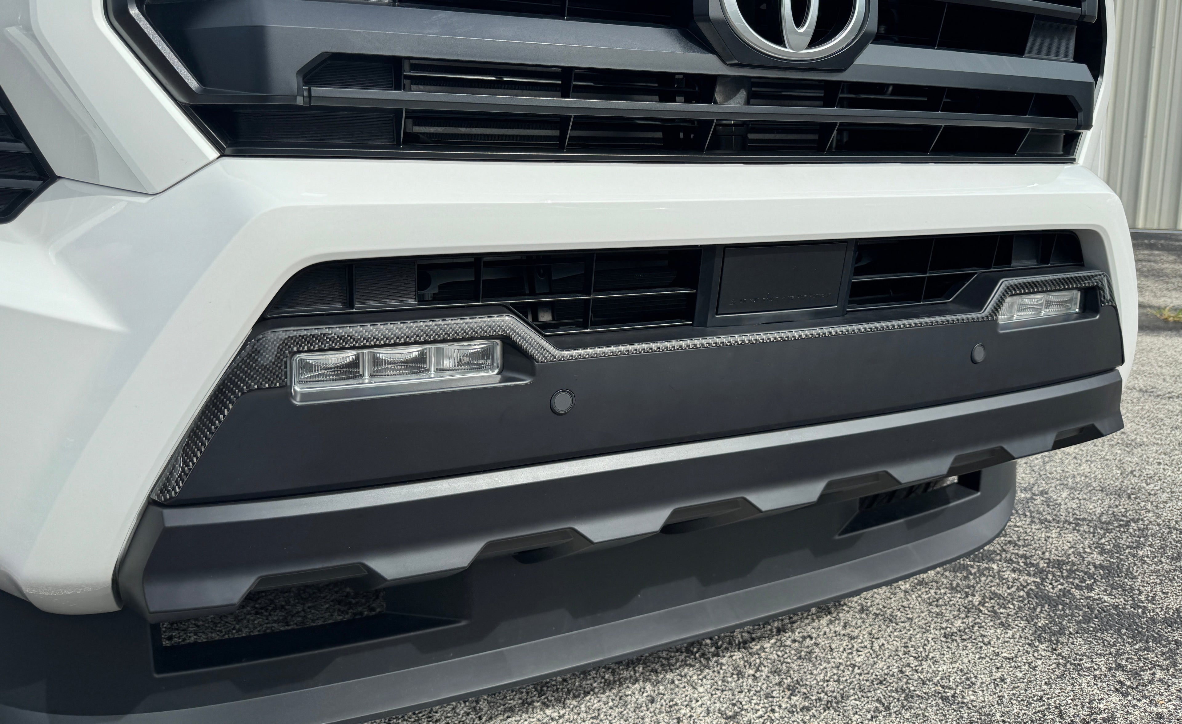 Front Bumper Upper Line Accent Trim Fits 2024-2026 Toyota Tacoma