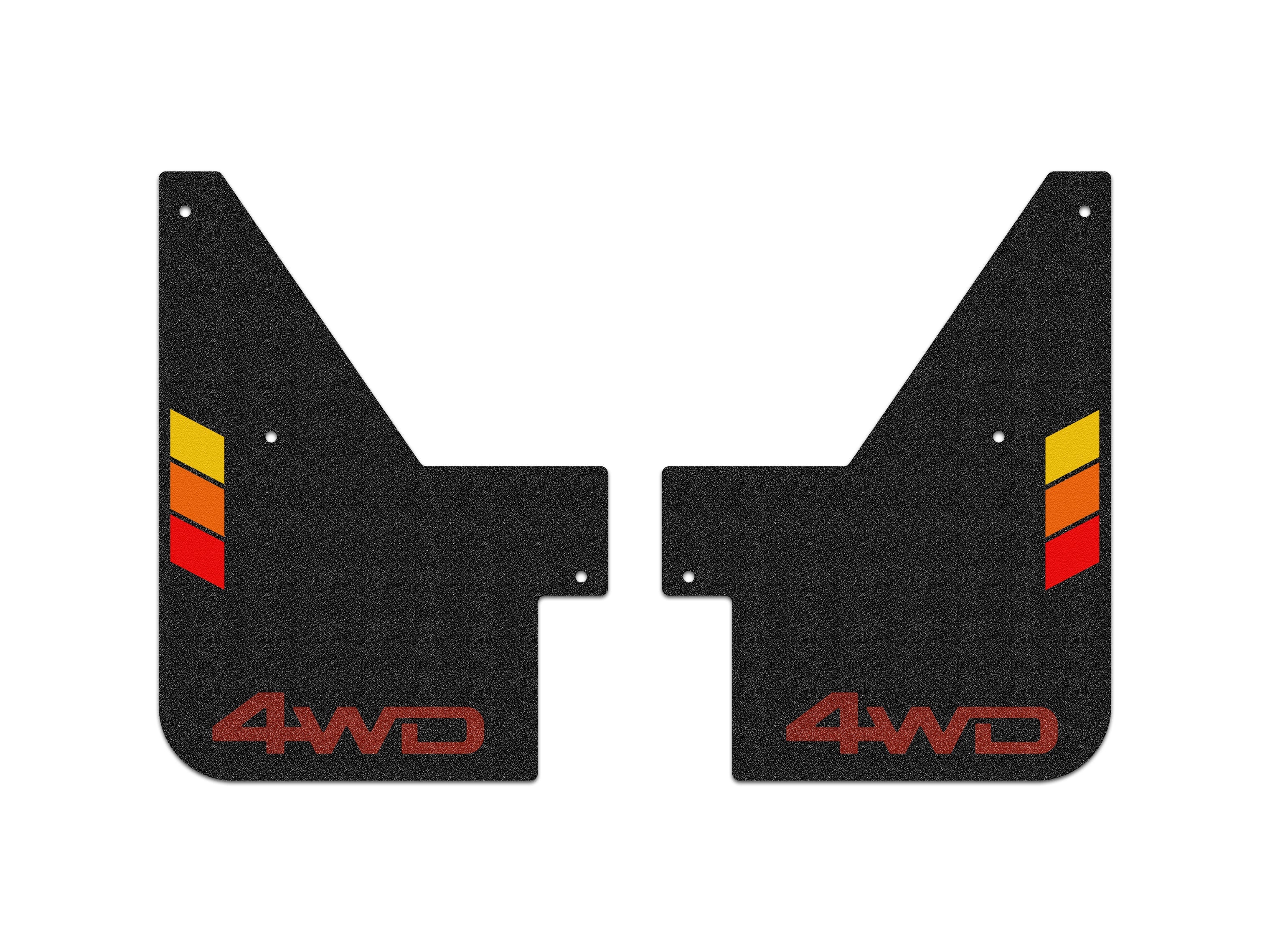 Mudflaps Fits 2024-2026 Toyota Tacoma