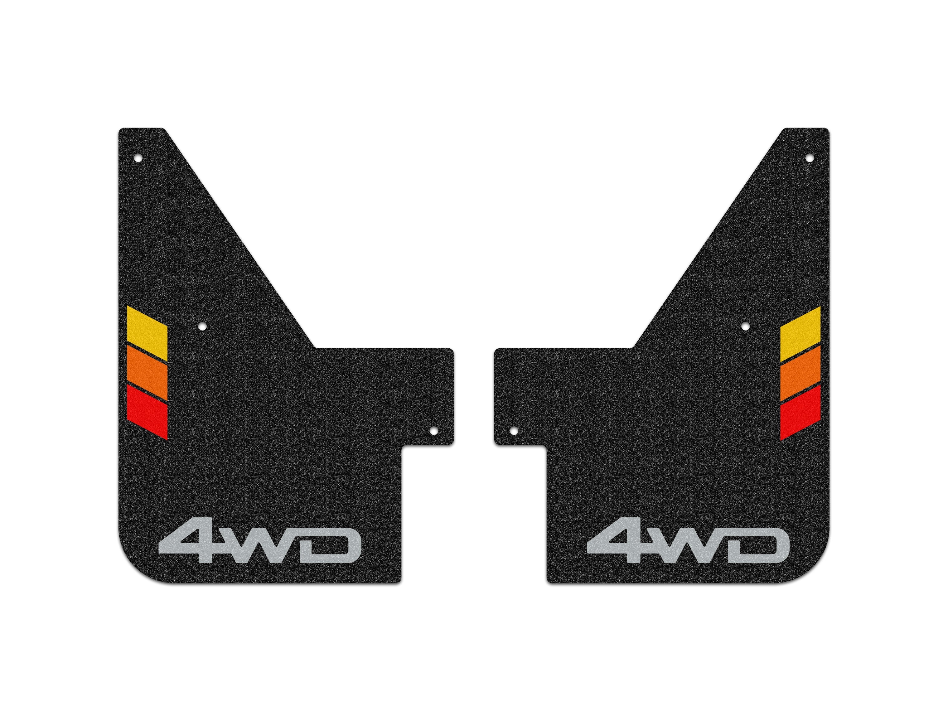 Mud Flaps Fits 2025-2026 Toyota 4Runner