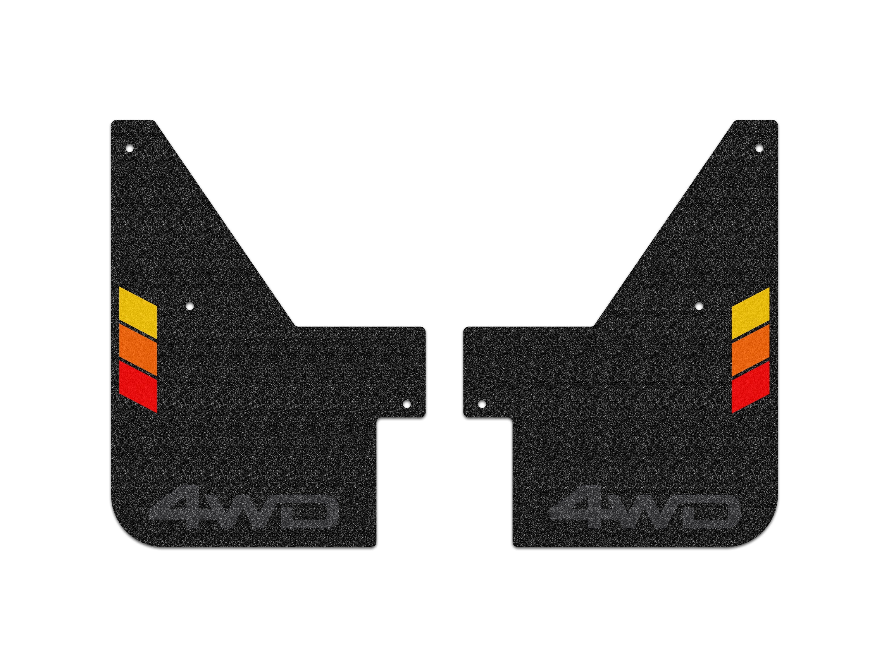 Mud Flaps Fits 2025-2026 Toyota 4Runner