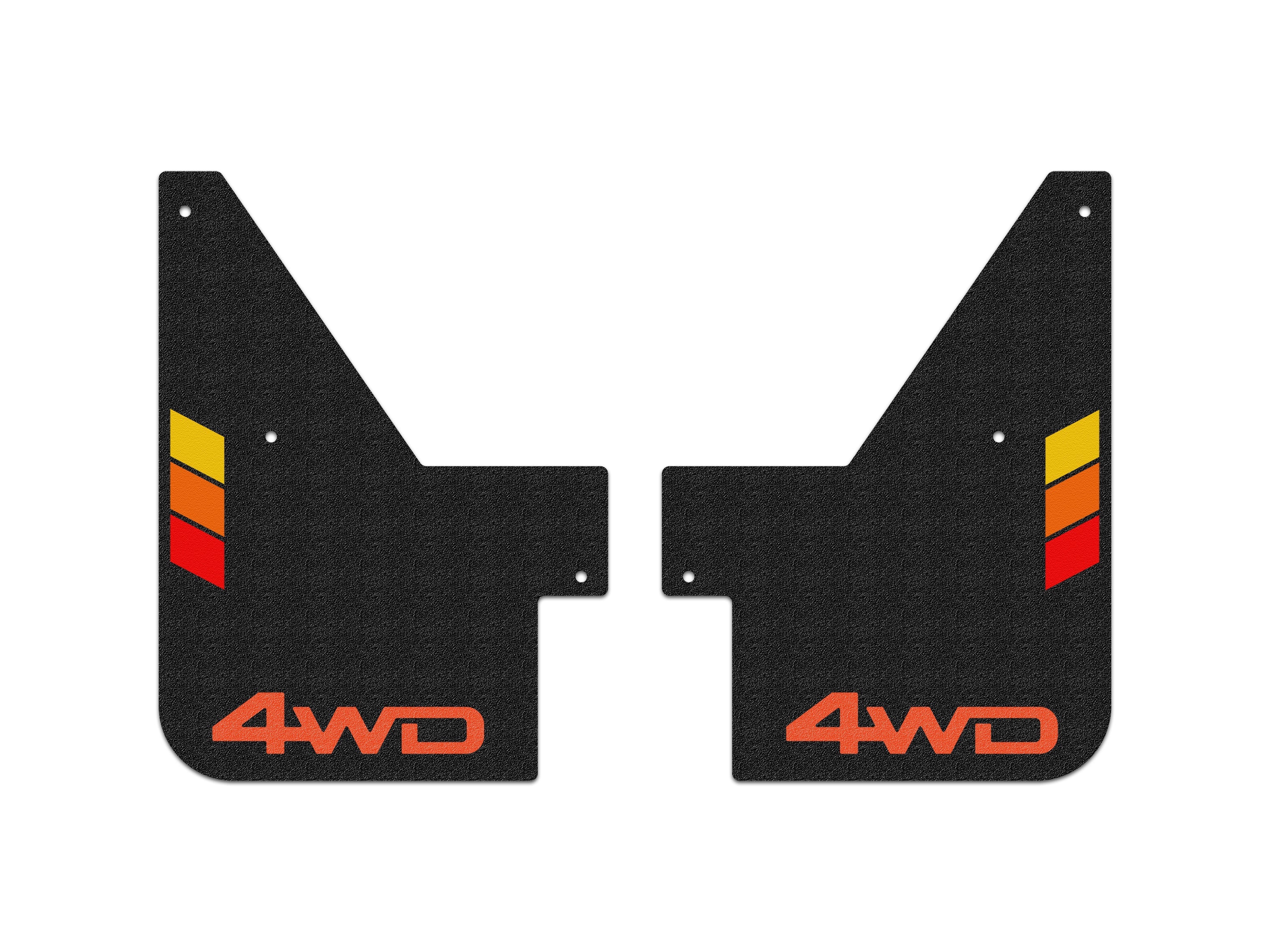 Mud Flaps Fits 2025-2026 Toyota 4Runner