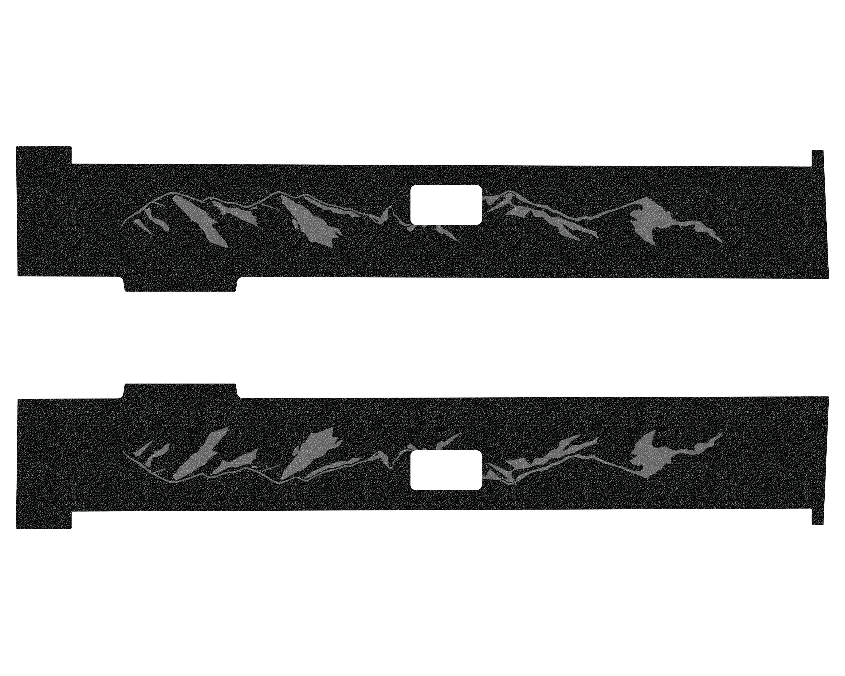 Inner Bedside Overlays Fits 2024-2026 Toyota Tacoma(without Truck Bed Power Port)