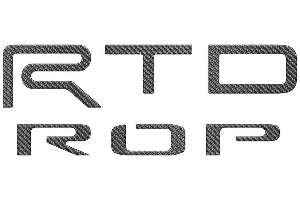 TRD Pro Tailgate Letter Inserts Fits 2024-2026 Toyota Tacoma