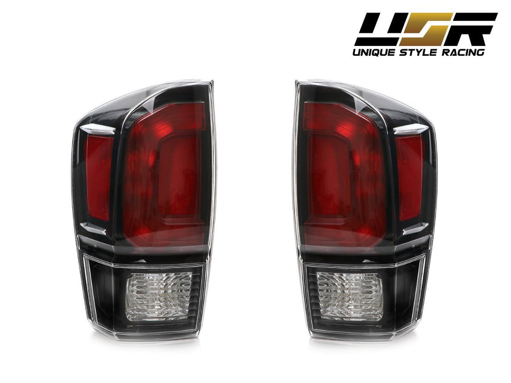 USR DEPO 2016-2021 Tacoma TRD PRO Style Black Out Rear Tail Lights
