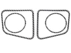 Fog Light Accent Trim Fits 2014-2021 Toyota Tundra