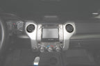 A/C Vent Rings(Covers Chrome) Fits 2014-2021 Toyota Tundra