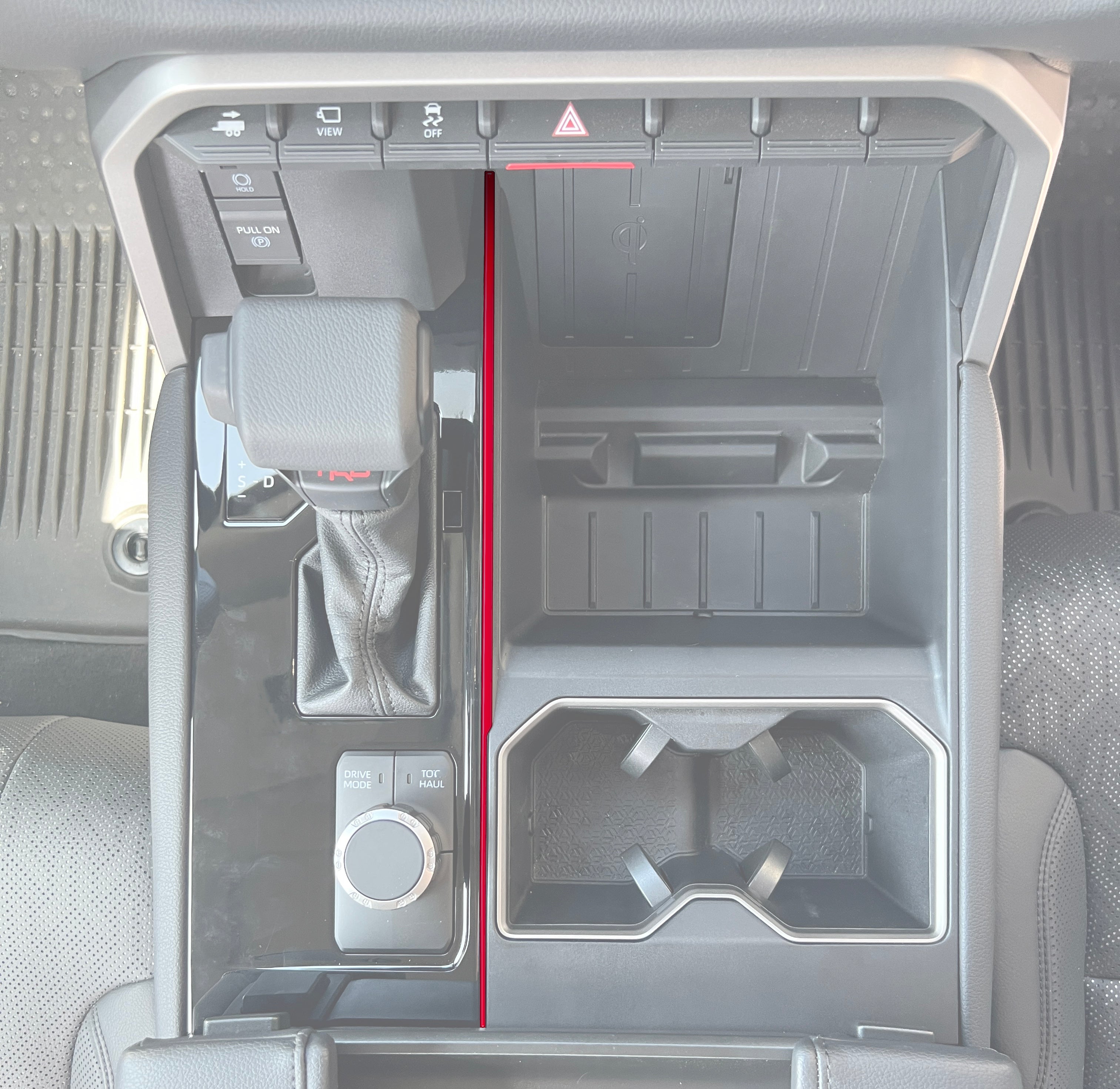 Center Console Thin Line Accent Trim Fits 2022-2026 Toyota Tundra & 2023-2026 Toyota Sequoia