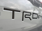 TRD Pro Tailgate Letter Inserts Fits 2022-2026 Toyota Tundra