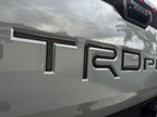 TRD Pro Tailgate Letter Inserts Fits 2022-2026 Toyota Tundra
