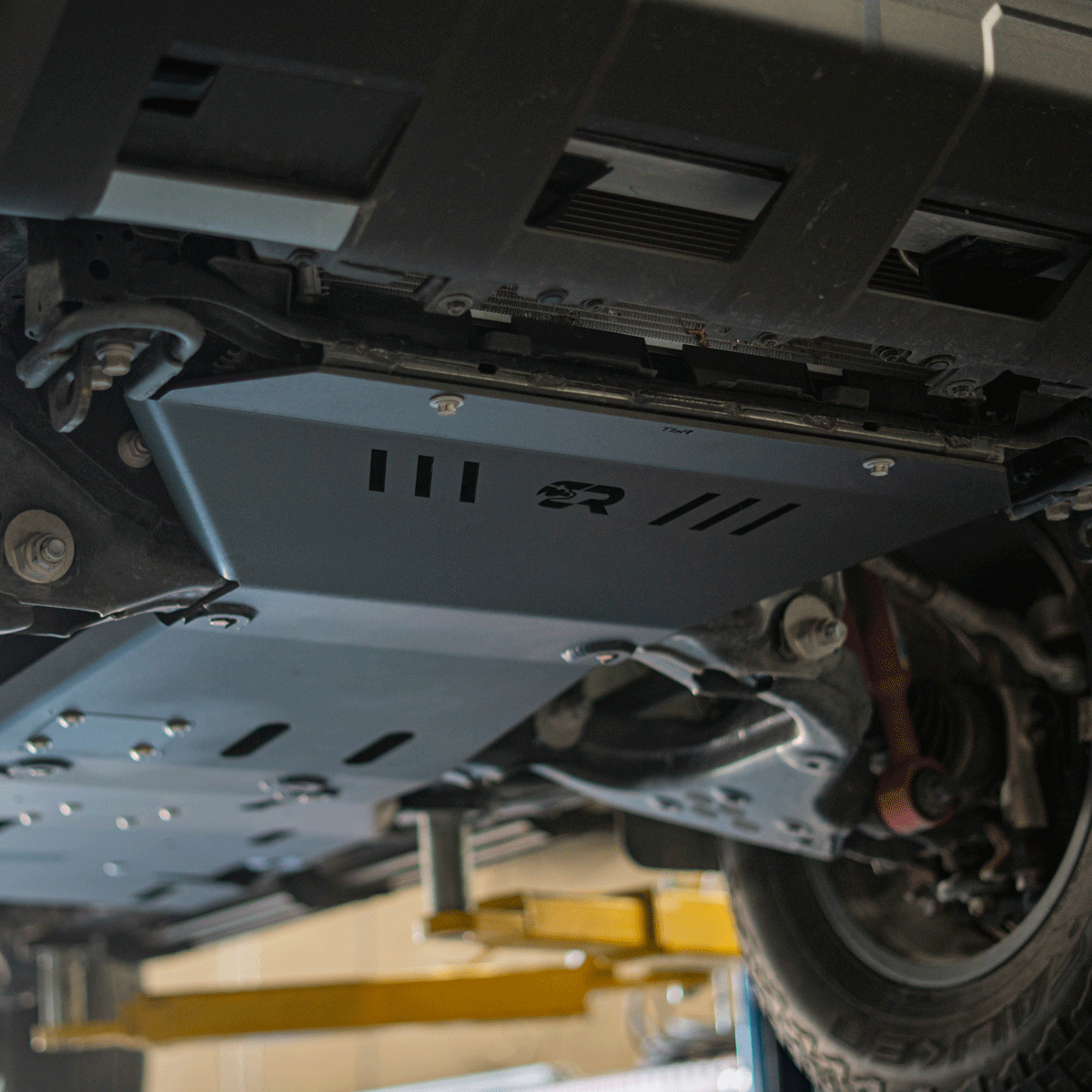 2025+ Toyota 4Runner Front Skid Plate - Steel/Aluminum | Cali Raised LED