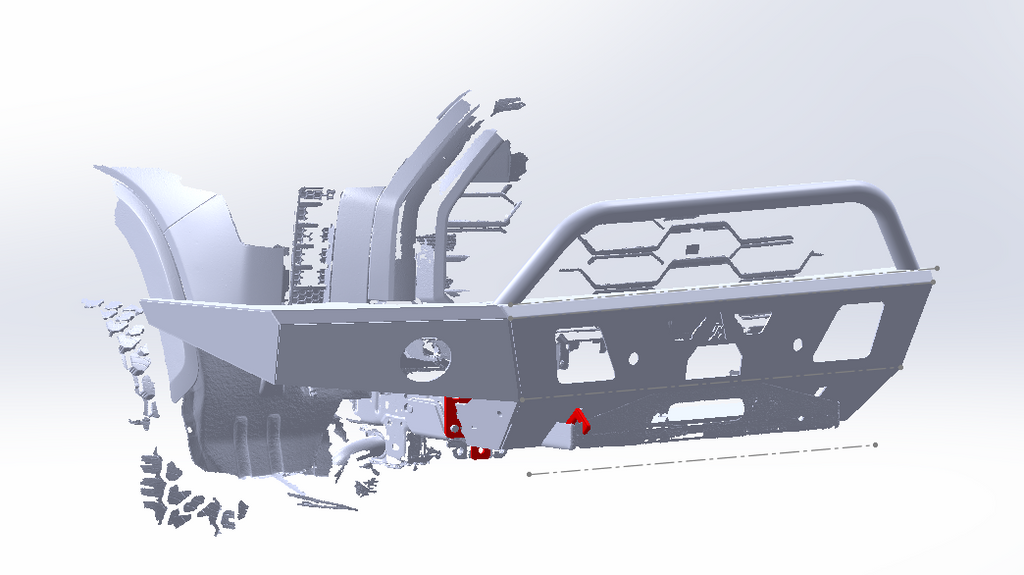 2022+ Tundra Modular Front Bumper