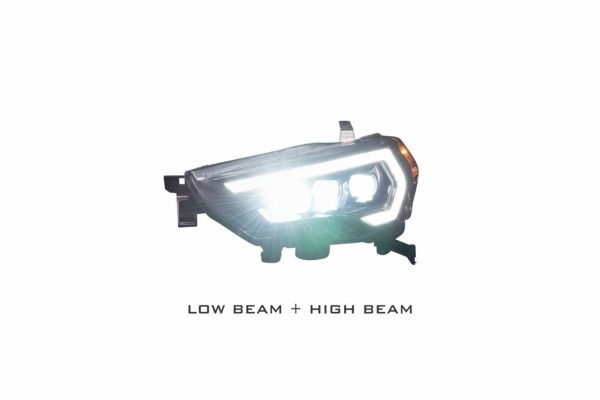 TOYOTA 4RUNNER (14-20): XB LED HEADLIGHTS (White / Amber DRL)