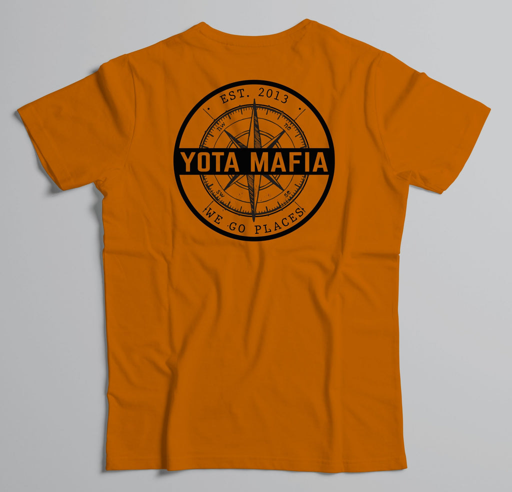 YM Burnt Orange Compass Tee