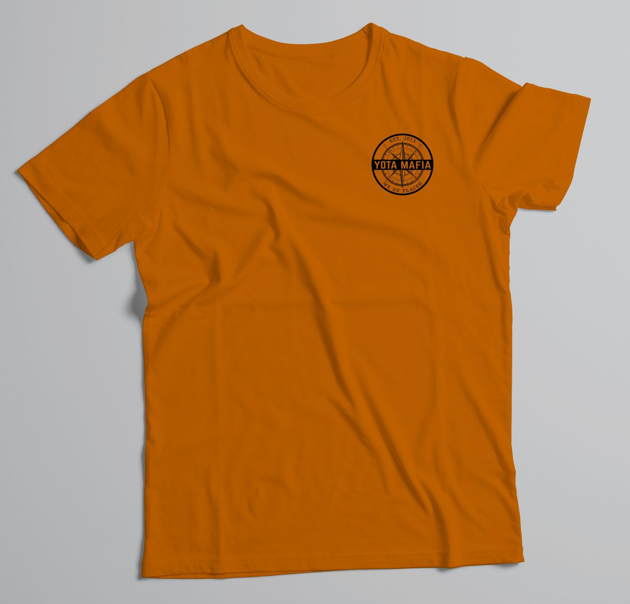 YM Burnt Orange Compass Tee