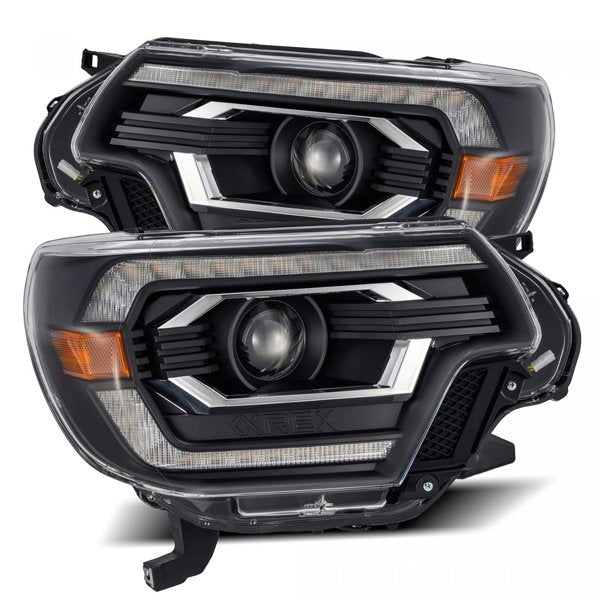 2nd Gen Tacoma (12-15) LUXX-Series LED Projector Headlights Black