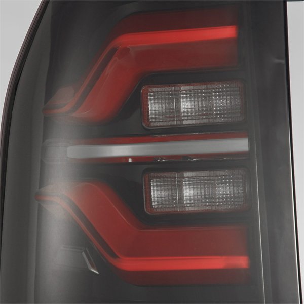 2nd Gen Tundra (14-21) LUXX-Series LED Tail Lights Black-Red