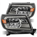 2nd Gen Tacoma (05-11) LUXX-Series LED Crystal Headlights Black