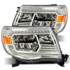 2nd Gen Tacoma (05-11) LUXX-Series LED Crystal Headlights Chrome