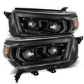 5th Gen 4Runner (10-13) LUXX-Series LED Projector Headlights Alpha-Black