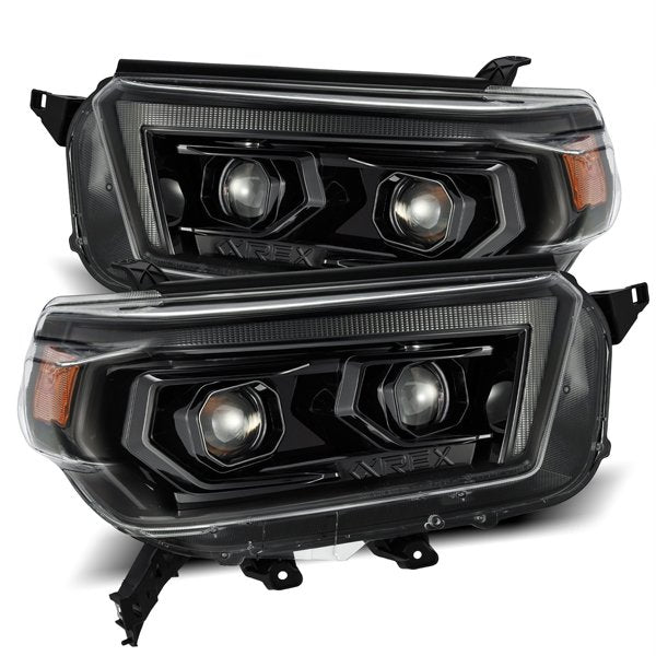 5th Gen 4Runner (10-13) PRO-Series Projector Headlights Alpha-Black