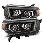 5th Gen 4Runner (10-13) LUXX-Series LED Projector Headlights Black