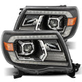 2nd Gen Tacoma (05-11) LUXX-Series LED Projector Headlights Black