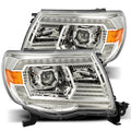 2nd Gen Tacoma (05-11) PRO-Series LED Projector Headlights Chrome