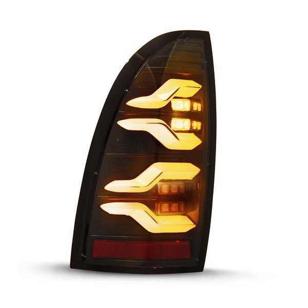 2nd Gen Tacoma (05-15) LUXX-Series LED Tail Lights Black-Red
