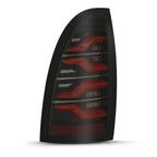 2nd Gen Tacoma (05-15) LUXX-Series LED Tail Lights Black-Red