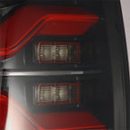 3rd Gen Tacoma (16-23) LUXX-Series LED Tail Lights Black-Red