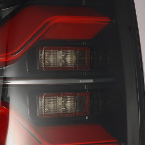 3rd Gen Tacoma (16-23) LUXX-Series LED Tail Lights Black-Red