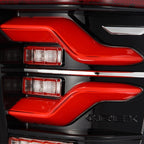 3rd Gen Tacoma (16-23) LUXX-Series LED Tail Lights Black-Red