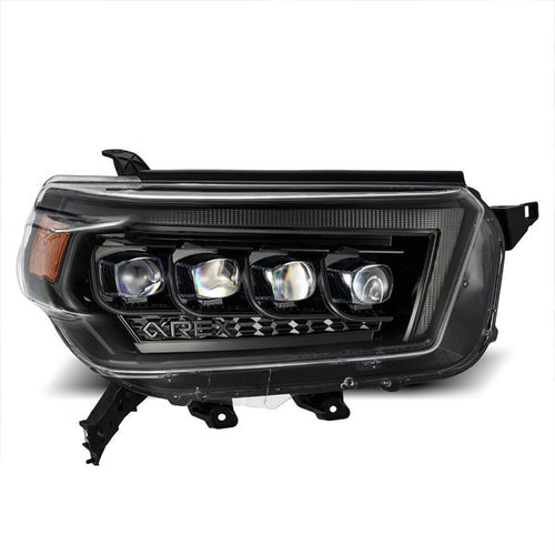 5th Gen 4Runner (10-13) NOVA-Series LED Projector Headlights Alpha-Black