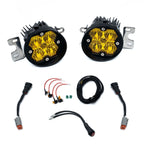 Baja Designs Squadron-R 2.0 Sport Toyota fog kit with Baja Amber lights