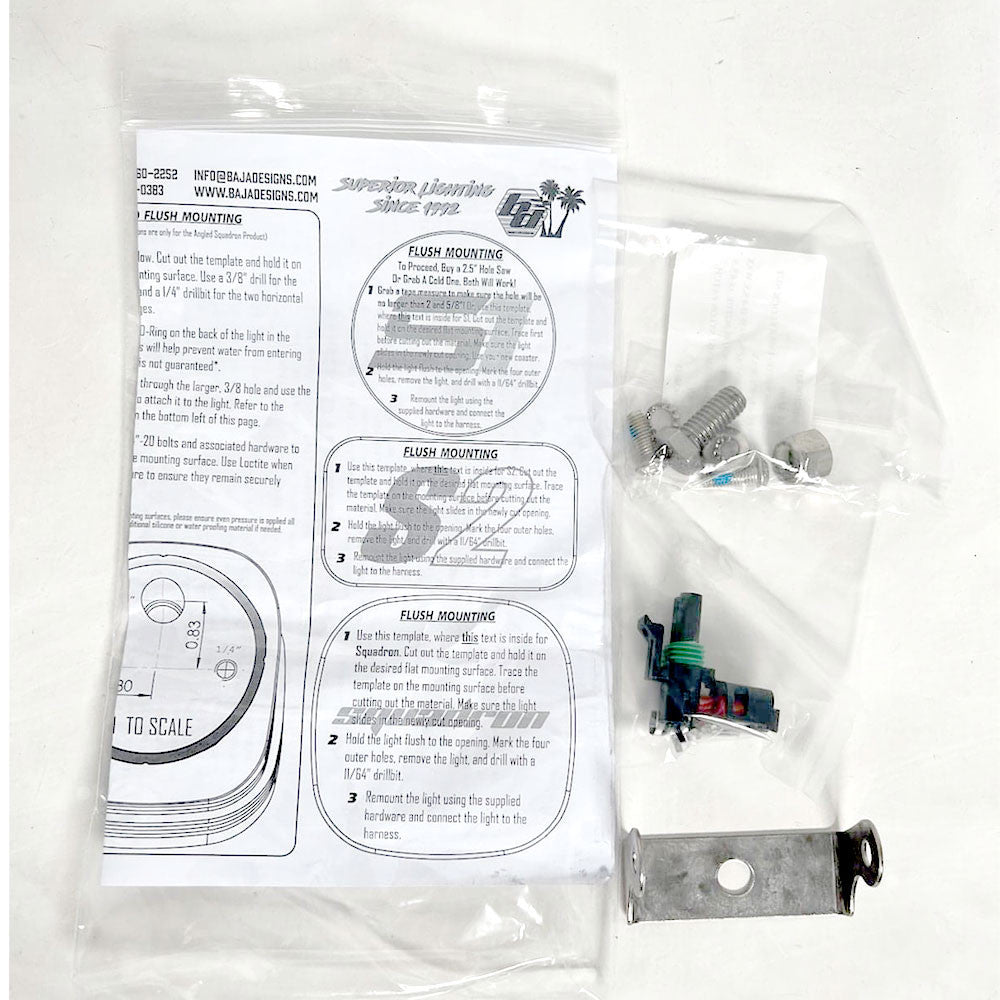 Baja Designs Squadron/S2 Series Parts Bag | Universal