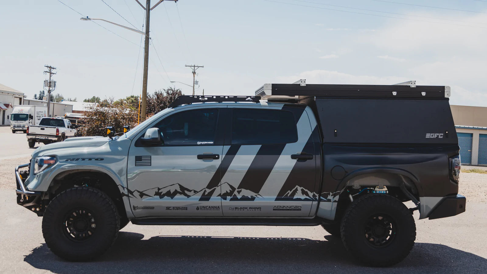 2ND GEN TUNDRA CREWMAX (07-21) CAMPER ROOF RACK | THE BEAR PAW | SHERPA