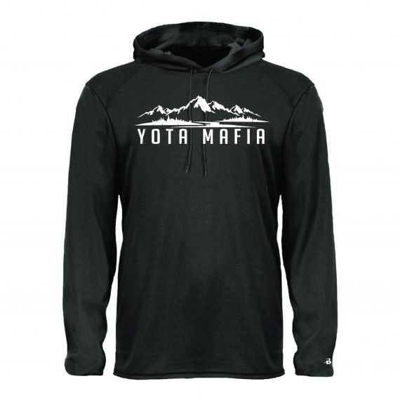 LONG SLEEVE PERFORMANCE HOODED T-SHIRT